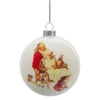 Northlight 3" Norman Rockwell 'Santa And His Helpers' Glass Christmas Disc Ornament -Christmas Decor Sale northlight yl93413 01942.1637849298