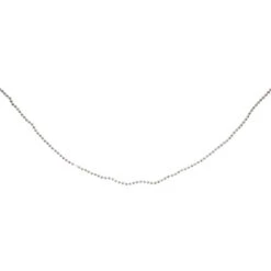 Northlight 15' Shiny Silver Metallic Faceted Beaded Christmas Garland - Unlit -Christmas Decor Sale northlight ys28261 2 83385.1686403315