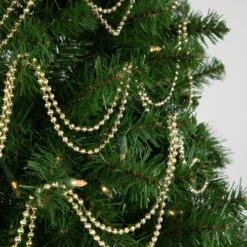 Northlight 15' Gold Lame Beaded Artificial Christmas Garland - Unlit -Christmas Decor Sale northlight ys28265 styled20on20tree 50689.1686057293