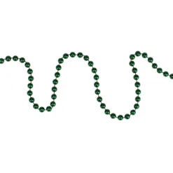 Northlight 15' Shiny Metallic Green Beaded Christmas Garland - Unlit -Christmas Decor Sale northlight ys28275 3 80600.1686143934