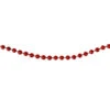 Northlight 66' X 0.15" Red Beaded Artificial Christmas Garland - Unlit -Christmas Decor Sale northlight ys28285 1 21720.1665611628