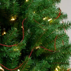 Northlight 66' X 0.15" Red Beaded Artificial Christmas Garland - Unlit -Christmas Decor Sale northlight ys28285 3 13572.1665611628