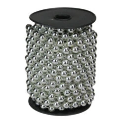 Northlight 33' Shiny Silver Round Beaded Christmas Garland - Unlit -Christmas Decor Sale northlight ys28289 95801.1588357520