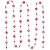 Northlight 9' Red And White Peppermint Candy Beaded Christmas Garland, Unlit