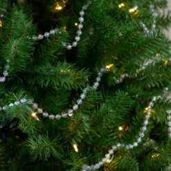 Northlight 33' X .5" Clear Iridescent Beaded Artificial Christmas Garland, Unlit -Christmas Decor Sale northlight ys28303 3 75866.1590070218