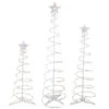 Northlight Set Of 3 LED Lighted Warm White Outdoor Spiral Christmas Cone Trees 3', 4', And 6' 2 Northlight Set Of 3 LED Lighted Warm White Outdoor Spiral Christmas Cone Trees 3', 4', And 6' -Christmas Decor Sale northlight ys92339 1 94040.1637843752