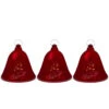 Northlight Musical Lighted Red Bells Christmas Decorations - 6.5" - Red - Set Of 3 -Christmas Decor Sale northlight yw91561 1 08764.1665591525