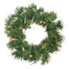 Pre-Lit Deluxe Windsor Pine Artificial Christmas Wreath - 10" - Clear Lights -Christmas Decor Sale northlight yww810 gr 13341.1588397131