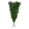 Northlight 5.5' X 36" Green Upside Down Spruce Medium Artificial Christmas Tree - Unlit -Christmas Decor Sale northlight z0009 61804.1663689463