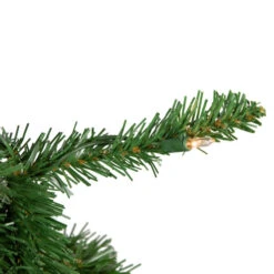 Northlight 4.5' Pre-Lit White River Fir Artificial Pencil Christmas Tree - Clear Lights -Christmas Decor Sale northlight z16022 4 29768.1665611044