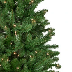 Northlight 4.5' Pre-Lit White River Fir Artificial Pencil Christmas Tree - Clear Lights -Christmas Decor Sale northlight z16022 6new 65317.1665611044