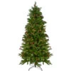 Northlight Real Touch™? Pre-Lit Medium Mixed Winter Berry Pine Artificial Christmas Tree - 6.5' - Clear Lights 2 Northlight Real Touch™? Pre-Lit Medium Mixed Winter Berry Pine Artificial Christmas Tree - 6.5' - Clear Lights -Christmas Decor Sale northlight z27676 34067.1588397343