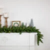 Northlight Pre-Lit Northern Pine Artificial Christmas Garland - 9' X 10" - Warm White LED Lights -Christmas Decor Sale northlight z35738 1 styled 86317.1723597829