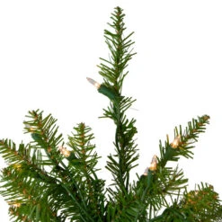 Northlight 4' Pre-Lit Full Northern Pine Artificial Christmas Tree, Clear Lights -Christmas Decor Sale northlight z84470 2 37667.1588370625