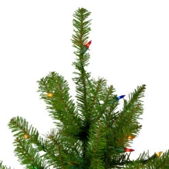 Northlight 6.5' Pre-Lit Northern Pine Full Artificial Christmas Tree - Multi-Color Lights -Christmas Decor Sale northlight z84654 2 19516.1595894360