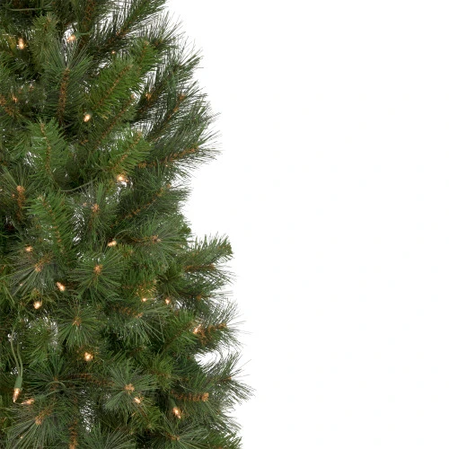Northlight 6.5' Pre-Lit Medium Beaver Pine Artificial Christmas Wall Tree, Clear Lights 7 Northlight 6.5' Pre-Lit Medium Beaver Pine Artificial Christmas Wall Tree, Clear Lights - Image 5