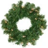 Northlight Pre-Lit Deluxe Dorchester Pine Artificial Christmas Wreath, 10-Inch, Clear Lights -Christmas Decor Sale northlight z92847 1 71809.1645058409