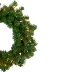 Northlight Deluxe Dorchester Pine Artificial Christmas Wreath, 18-Inch, Clear Lights 8 Northlight Deluxe Dorchester Pine Artificial Christmas Wreath, 18-Inch, Clear Lights -Christmas Decor Sale northlight z92849 2 98543.1657129580