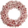 Northlight Pre-Lit Flocked Red Artificial Christmas Wreath, 36 Inch, Clear Lights 2 Northlight Pre-Lit Flocked Red Artificial Christmas Wreath, 36 Inch, Clear Lights -Christmas Decor Sale northlight z92858 1 30859.1659036905