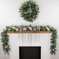 Northlight 9' X 12" Colorado Blue Spruce Artificial Christmas Garland, Unlit -Christmas Decor Sale northlight z94014 styled 55393.1689259199