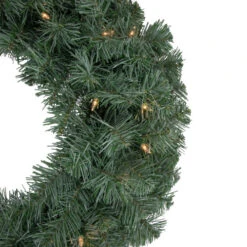Northlight Pre-lit Colorado Blue Spruce Artificial Christmas Wreath, 24-Inch, Clear Lights -Christmas Decor Sale northlight z94017 2secnodary 93572.1668241552