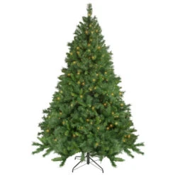 Northlight 6.5' Pre-Lit Chatham Pine Artificial Christmas Tree, Clear Lights
