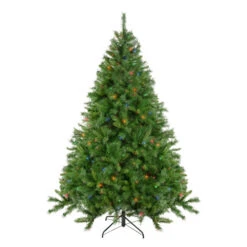 Northlight 7.5' Pre-Lit Chatham Pine Artificial Christmas Tree, Multi-Color Lights -Christmas Decor Sale northlight z94024 88326.1723857307