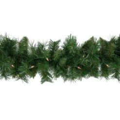 Northlight 9' X 10" Pre-Lit Chatham Pine Artificial Christmas Garland, Clear Lights -Christmas Decor Sale northlight z94027 2 73377.1668241551
