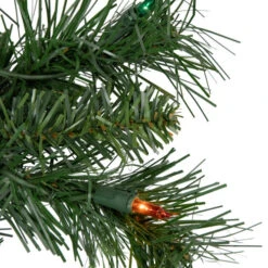 Northlight Pre-lit Chatham Pine Artificial Christmas Wreath, 24-Inch, Multi-Color Lights -Christmas Decor Sale northlight z94029 3 57487.1668587298