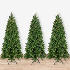 Northlight Real Touch™? Pre-Lit Slim Washington Frasier Fir Christmas Tree - 6.5' - Dual Color LED Lights