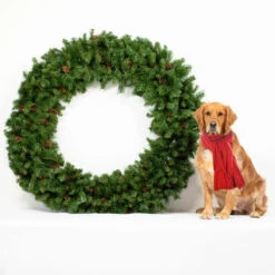 Northlight Dakota Red Pine Commercial Artificial Christmas Wreath - 5' - Unlit 9 Northlight Dakota Red Pine Commercial Artificial Christmas Wreath - 5' - Unlit -Christmas Decor Sale northlight z99437 cxpic 93852.1677579787