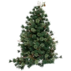 Northlight 4' Country Mixed Pine Artificial Christmas Wall Or Door Tree - Unlit