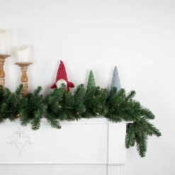 Northlight Pre-Lit Buffalo Fir Artificial Christmas Garland - 9' X 12 - Clear Lights -Christmas Decor Sale northlight z99687 1 styled 01039.1677147728