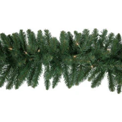 Northlight Pre-Lit Buffalo Fir Artificial Christmas Garland - 9' X 12 - Clear Lights -Christmas Decor Sale northlight z99687 2new 38992.1677147729