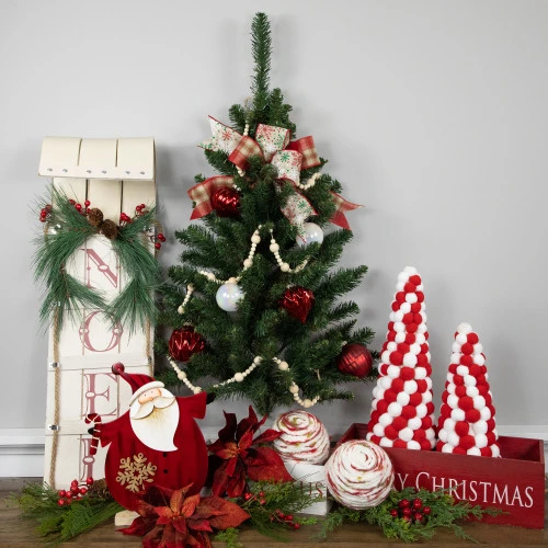 Northlight 3' Buffalo Fir Artificial Christmas Wall Or Door Tree - Unlit 3 Northlight 3' Buffalo Fir Artificial Christmas Wall Or Door Tree - Unlit - Image 2