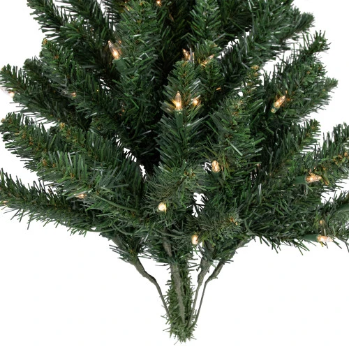 Northlight 3' Pre-Lit Buffalo Fir Artificial Christmas Wall Or Door Tree, Clear AlwaysLit Lights 9 Northlight 3' Pre-Lit Buffalo Fir Artificial Christmas Wall Or Door Tree, Clear AlwaysLit Lights - Image 7