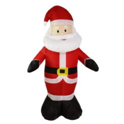 Northlight LED Lighted Santa Claus Christmas Outdoor Inflatable - 48" - Cool White Lights -Christmas Decor Sale northlight zg15621 03 80809.1599787110