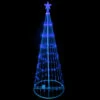 Northlight LED Lighted Christmas Tree Show Cone Outdoor Decoration - 9' - Blue -Christmas Decor Sale northlight zg15650 2 04056.1666042529