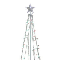 Northlight LED Lighted Twinkling Show Cone Outdoor Christmas Tree - 5' - Red And Green -Christmas Decor Sale northlight zg15657 03 93838.1715633134