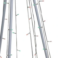 Northlight LED Lighted Twinkling Show Cone Outdoor Christmas Tree - 5' - Red And Green -Christmas Decor Sale northlight zg15657 04 24628.1715633132