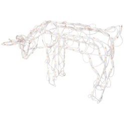 Northlight Lighted Feeding Reindeer Outdoor Christmas Decoration - 25" - Clear Lights -Christmas Decor Sale northlight zg15680 05 19267.1705083232