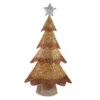 Northlight LED Lighted Mesh Christmas Tree Outdoor Decoration - 46" - Bronze Gold Finish 1 Northlight LED Lighted Mesh Christmas Tree Outdoor Decoration - 46" - Bronze Gold Finish -Christmas Decor Sale northlightd 18 30322rg 48 12878.1614976403