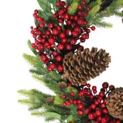 Northlight Real Touch™ Pinecone And Berry Artificial Christmas Wreath - 22" - Unlit 9 Northlight Real Touch™ Pinecone And Berry Artificial Christmas Wreath - 22" - Unlit -Christmas Decor Sale northlightvm02189b 26026.1636546335