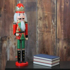 Northlight 24" Red And Green Wooden Christmas Nutcracker King With Scepter 9 Northlight 24" Red And Green Wooden Christmas Nutcracker King With Scepter -Christmas Decor Sale o5djaelog9ir4kxtidim9vzygawhgk5w 81414.1587645148