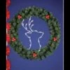 Reindeer Wreath -Christmas Decor Sale p 382
