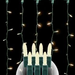 20 Light - Warm White - Curtain Light - C9 Base