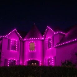 C9 SMD LED Retrofit Bulb - Pink - Pro Christmas™ - Bag Of 25 -Christmas Decor Sale pc c9 pk d