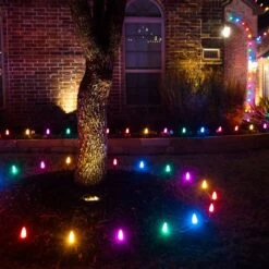 C9 SMD LED Retrofit Bulb - Yellow - Pro Christmas™ - Bag Of 25 -Christmas Decor Sale pc c9 y c