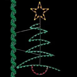 8' Sil Economy Z-Tree Pole Mount | 3 Pack