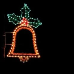 Bell With Holly